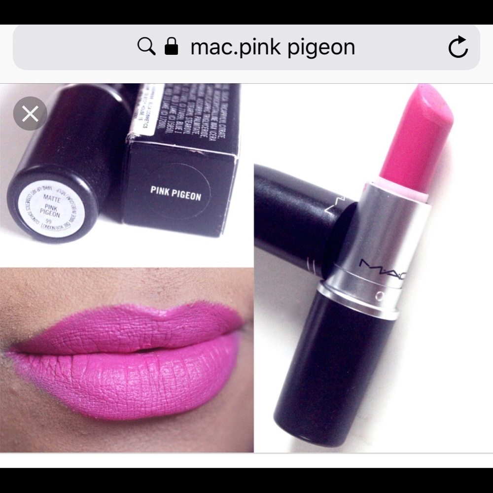 NEW unopened MAC pink pigeon matte lipstick